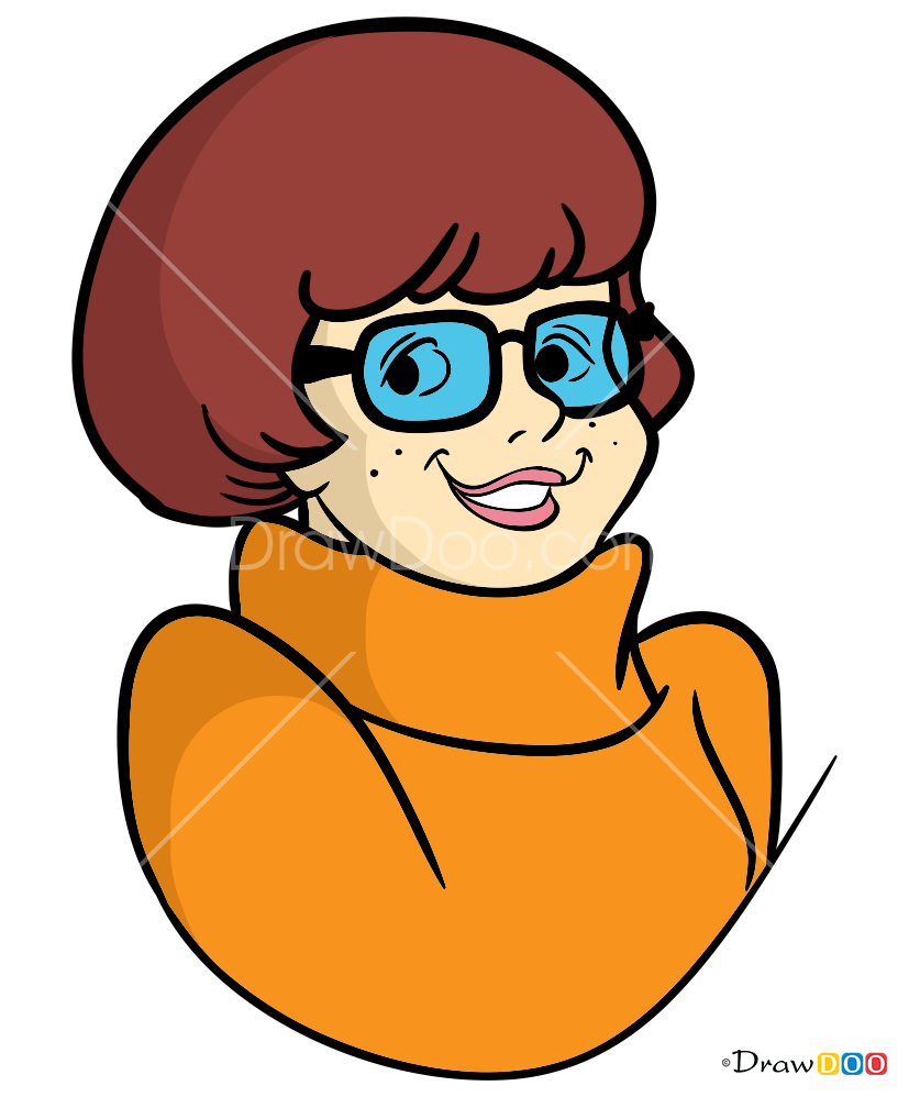 How to Draw Velma Dinkley, Scooby Doo